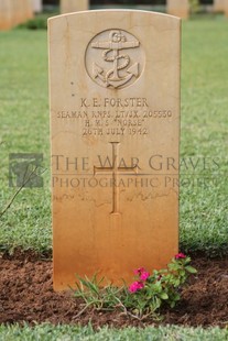 BEIRUT WAR CEMETERY - FORSTER, KENNETH EASTALL